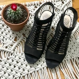Vince Camuto Suede Kitten Heel